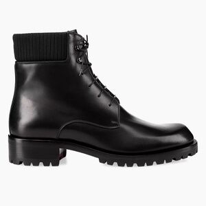 AUTHENTIC NEW MENS CHRISTIAN LOUBOUTIN TRAPMAN BLACK BOOTS EU 43/US 10.